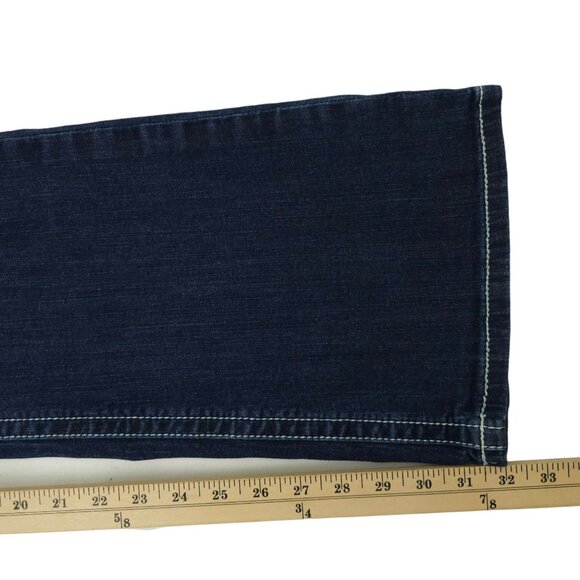 Ariat R.E.A.L. Mid Rise Boot Cut Jeans Womens 32 Thick Stitch Stretch 5 Pocket - Picture 14 of 14